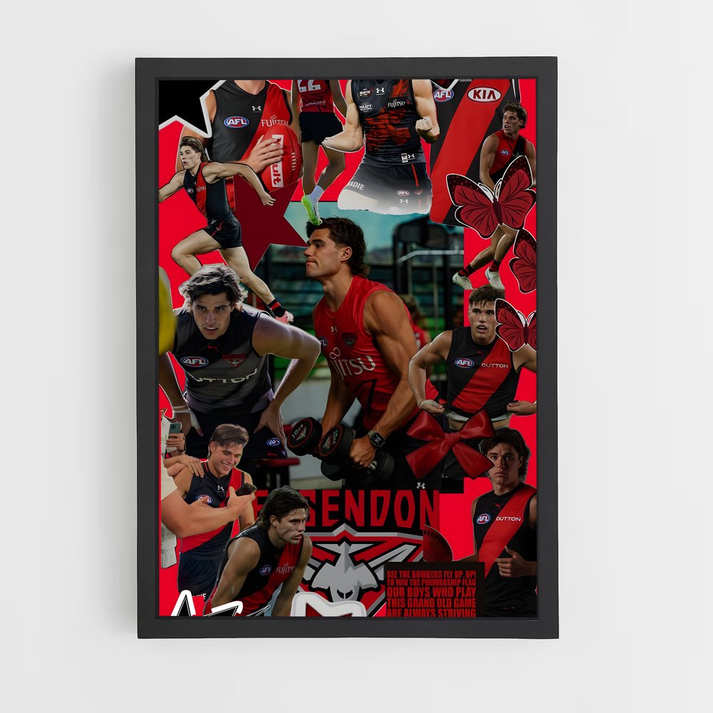 Poster Essendon Glory – affiche Football australien (vue 2)